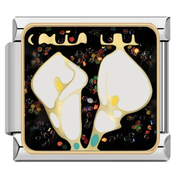 Lilyum Zambak - 175 - İtalyan Bileklik Charmı