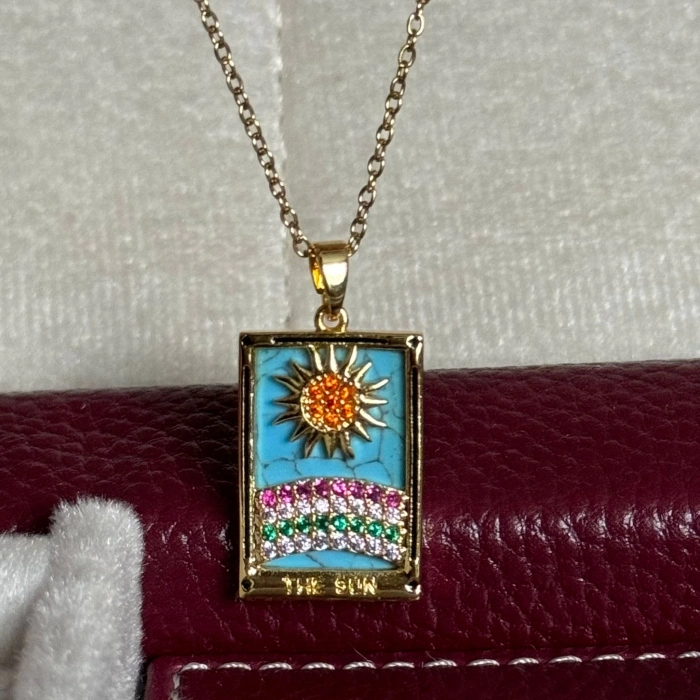 Güneş Tarot Kolye