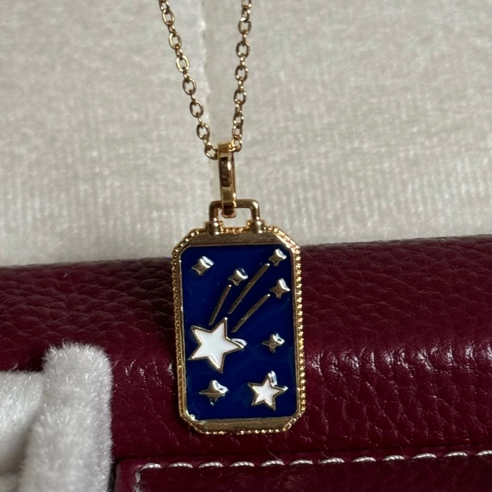 Yıldızlı Gece Tarot Kolye