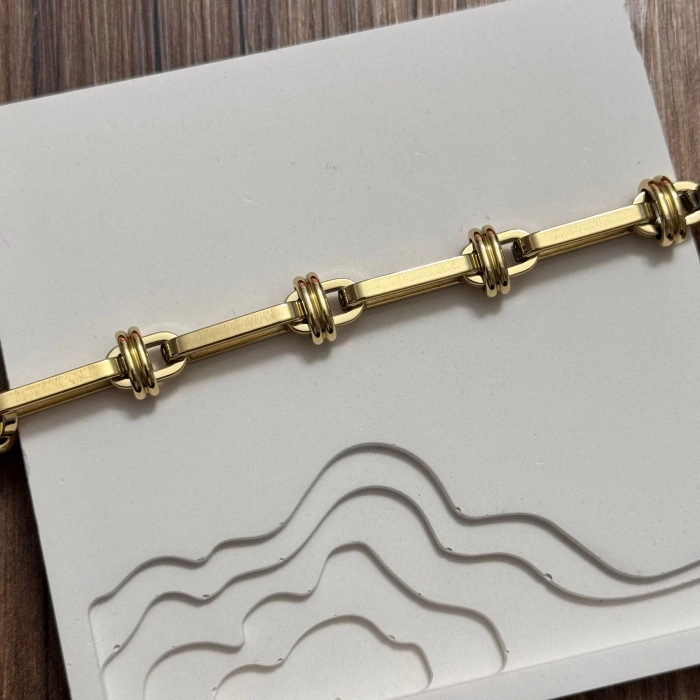 Kalın Zincir Bileklik