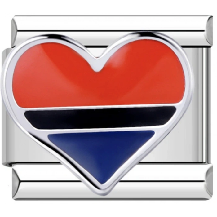 Kırmızı Siyah Lacivert - 119 - İtalyan Charm