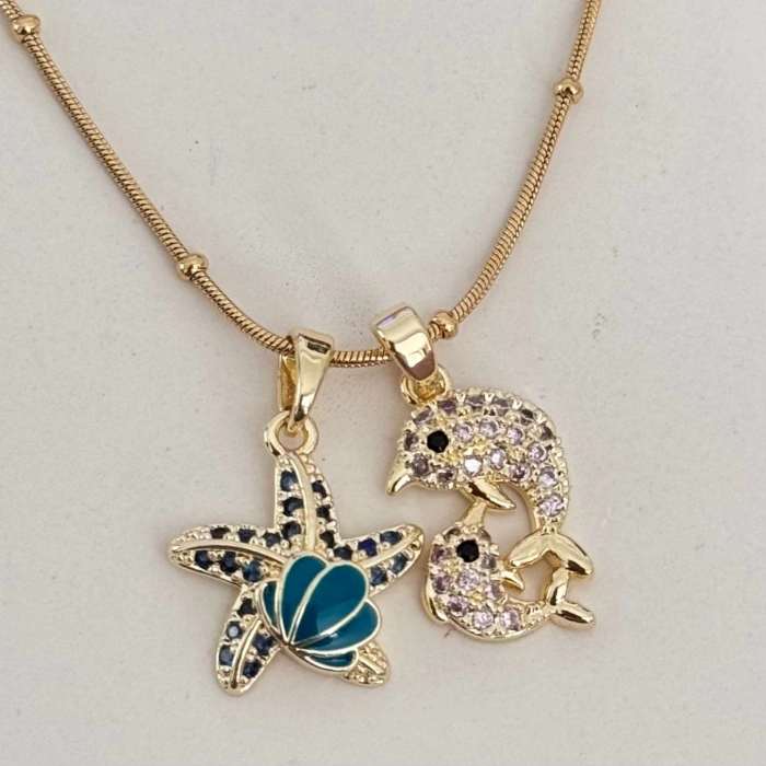 Sahil Charmlı Kolye