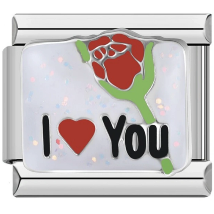 I Love You Gül Detay - 130 - İtalyan Charm