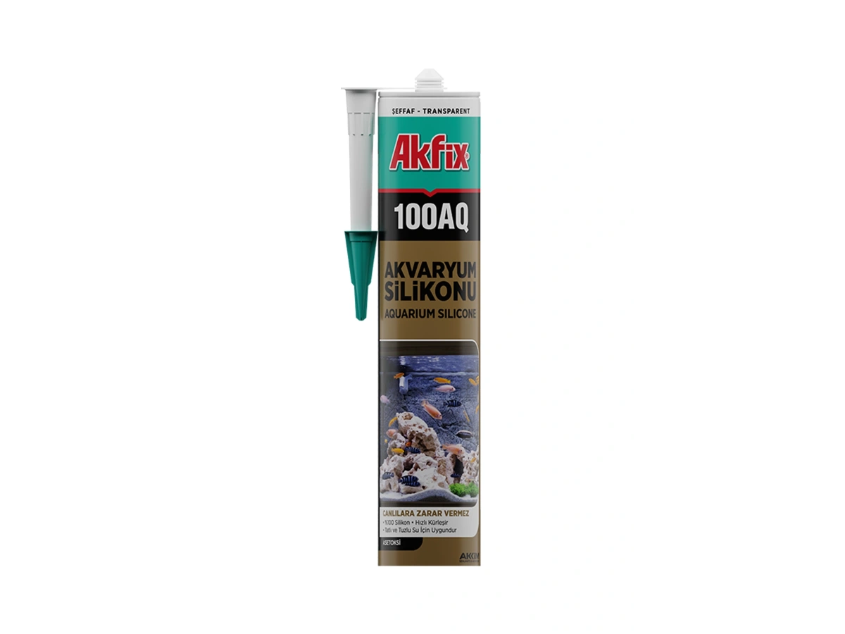 AKFİX AKVARYUM SİLİKONU ŞEFFAF 310ML