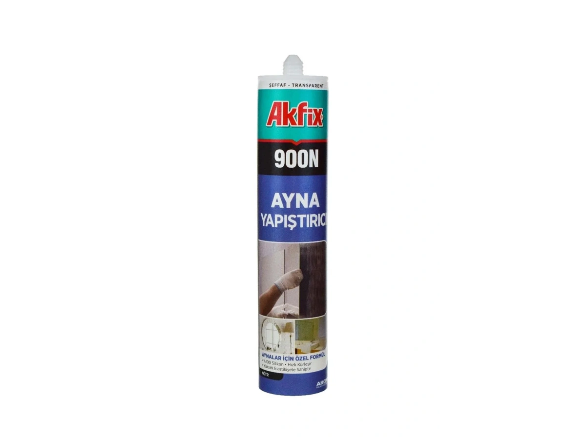 AKFİX SİLİKON NÖTR AYNA 310ML ŞEFFAF