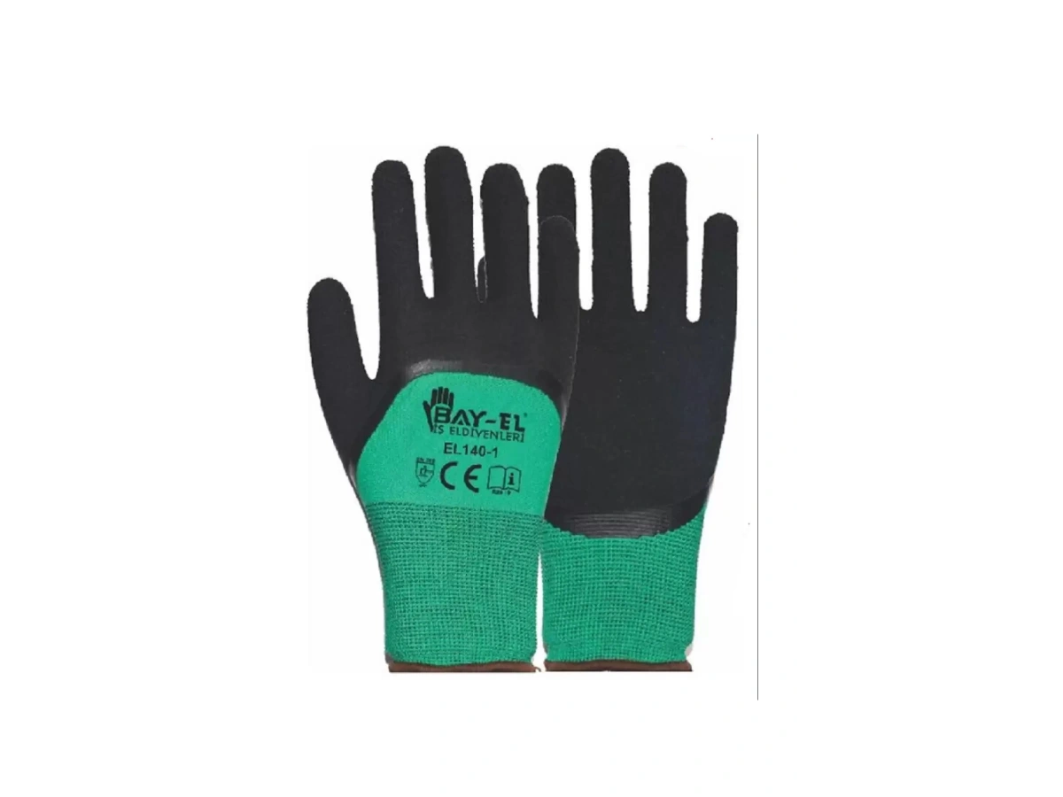 ELDİVEN BAY-EL SOFT YEŞİL-SİYAH NO:9