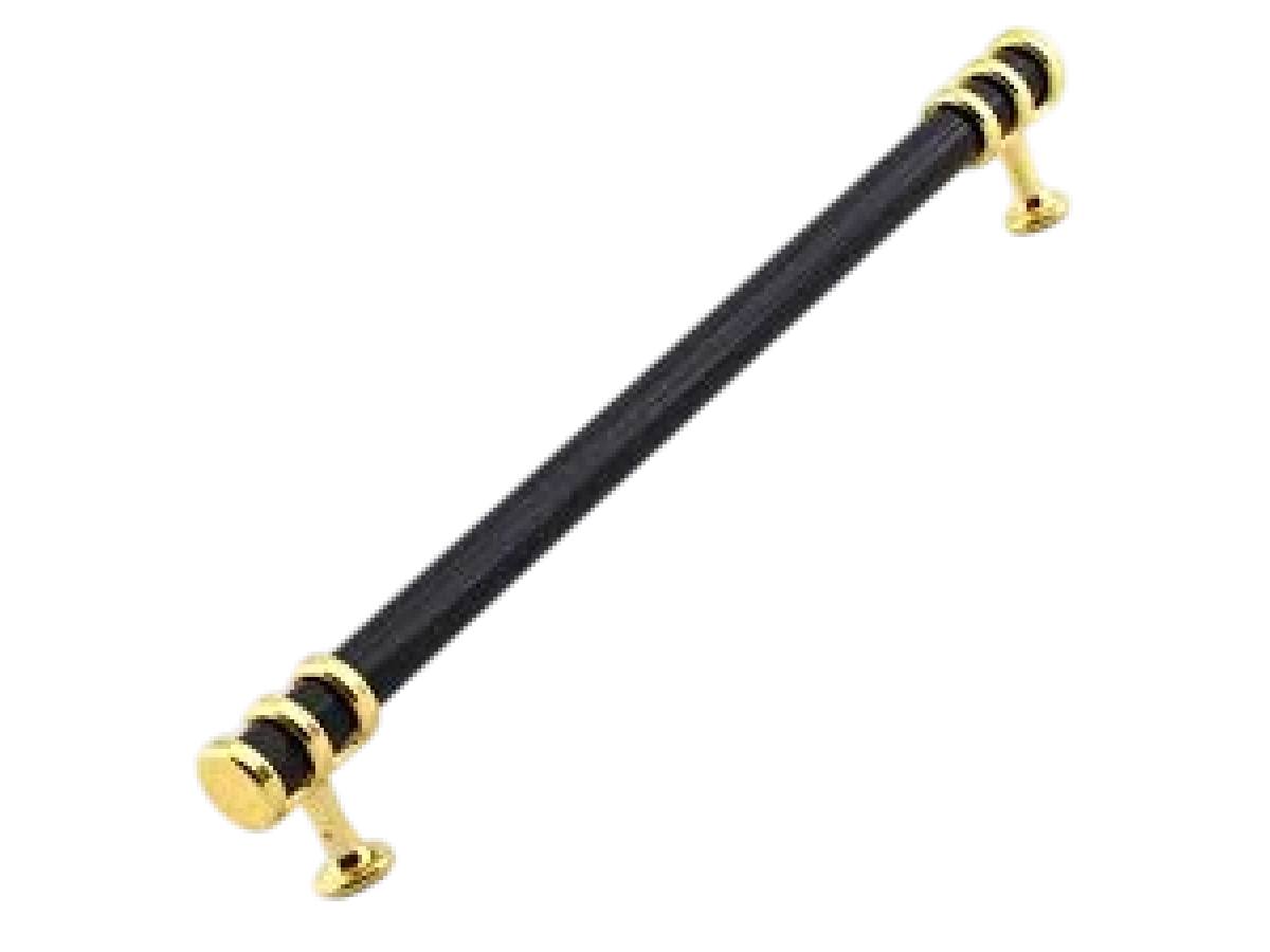 EXPO YÜZÜKLÜ KULP ALTIN SARISI SİYAH 96MM