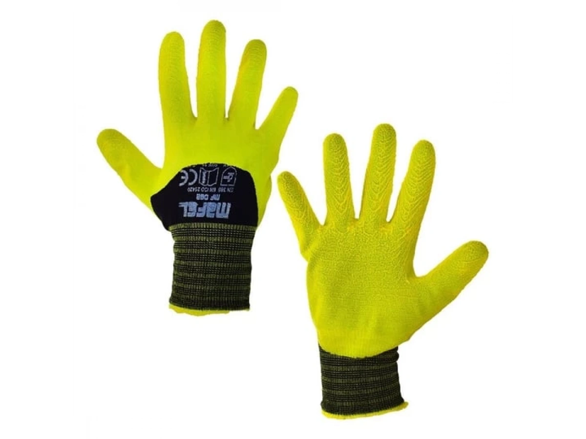 MAFEL PÜTÜRLÜ ELDİVEN SARI-SİYAH