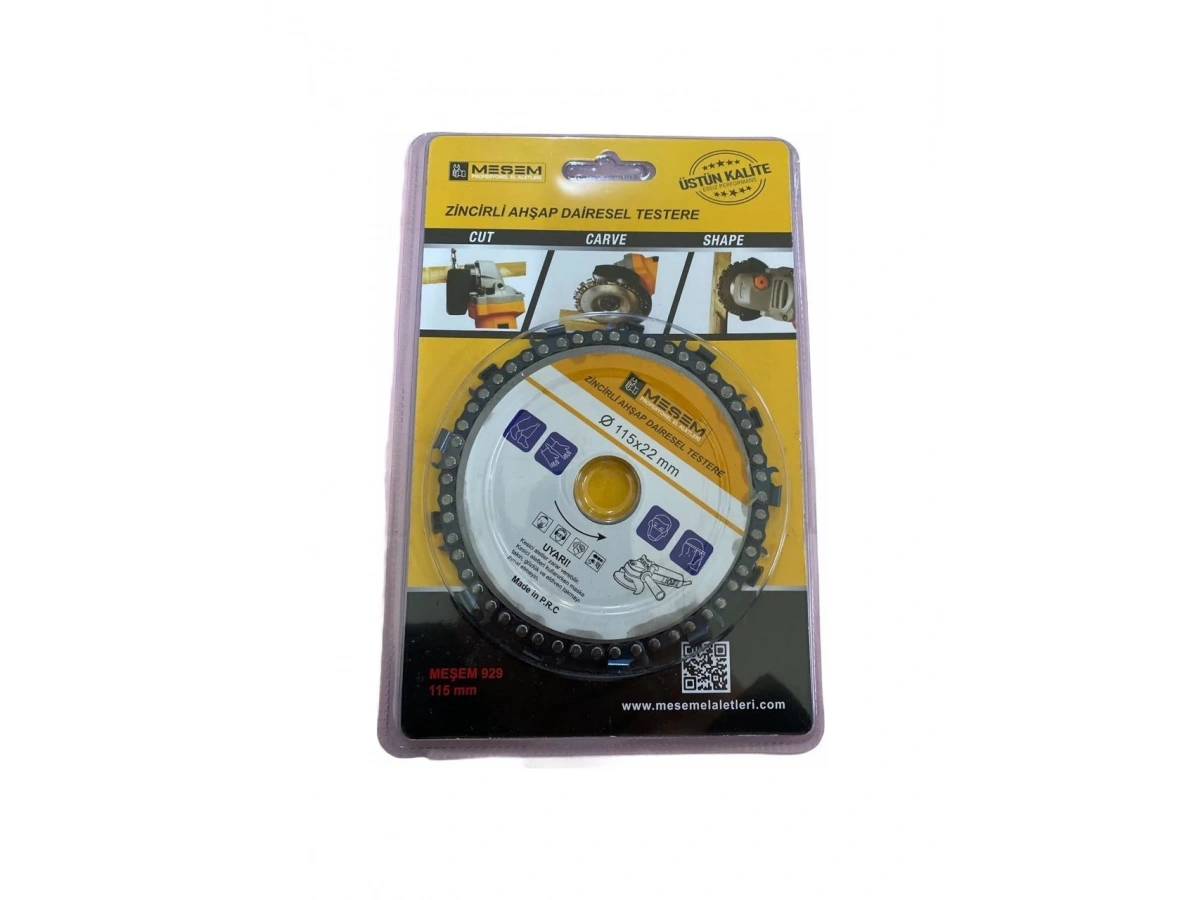 MEŞEM ZİNCİRLİ AHŞAP TESTERE 115MM