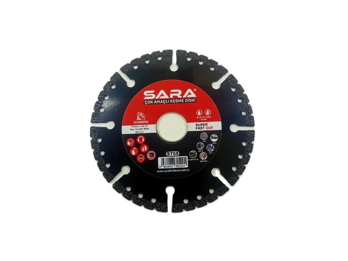 SARA ÇOK AMAÇLI KESİCİ 115MM