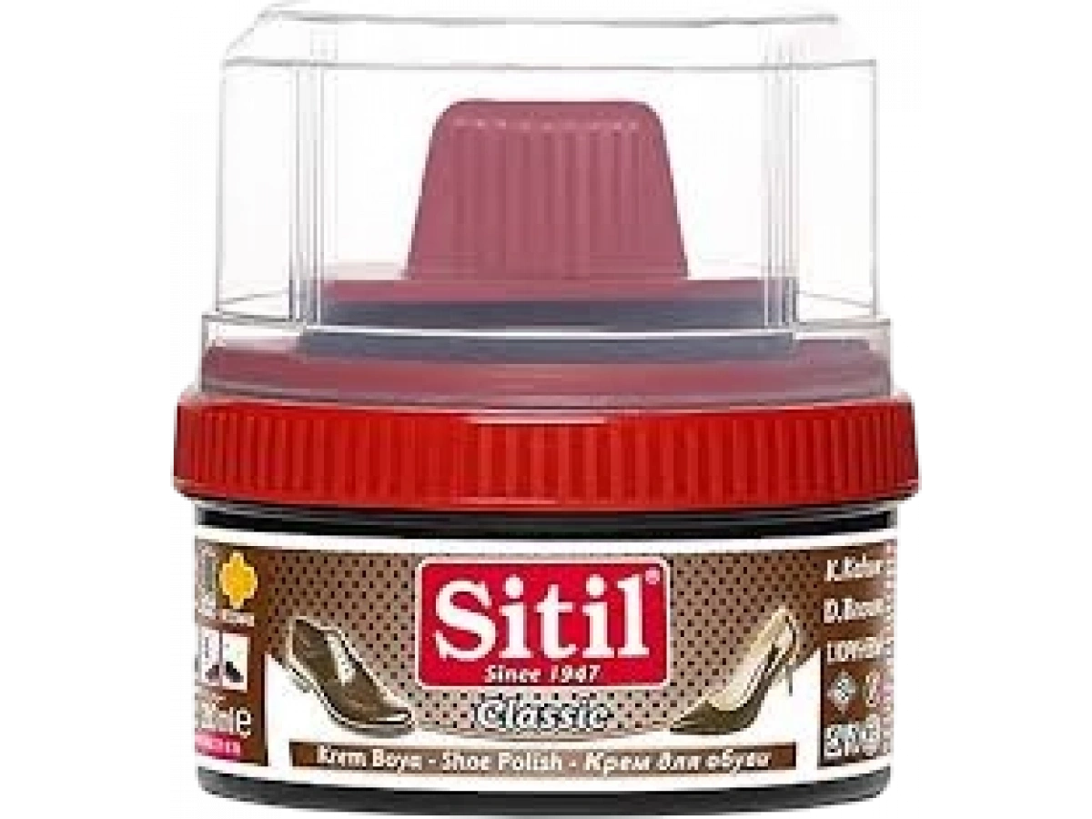 SİTİL 200GR.KOYU KAHVE AYAKKABI BOYA