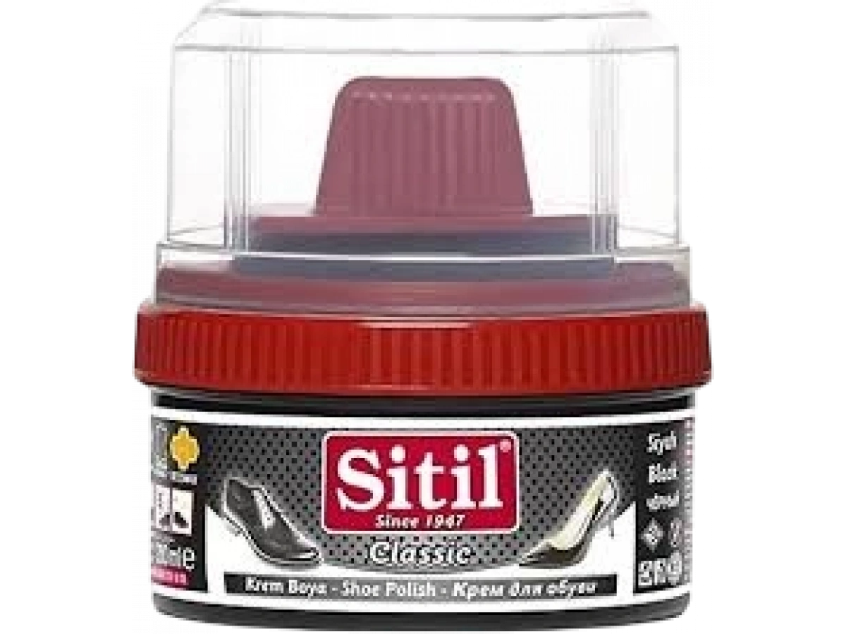 SİTİL 200GR.SİYAH AYAKKABI BOYA