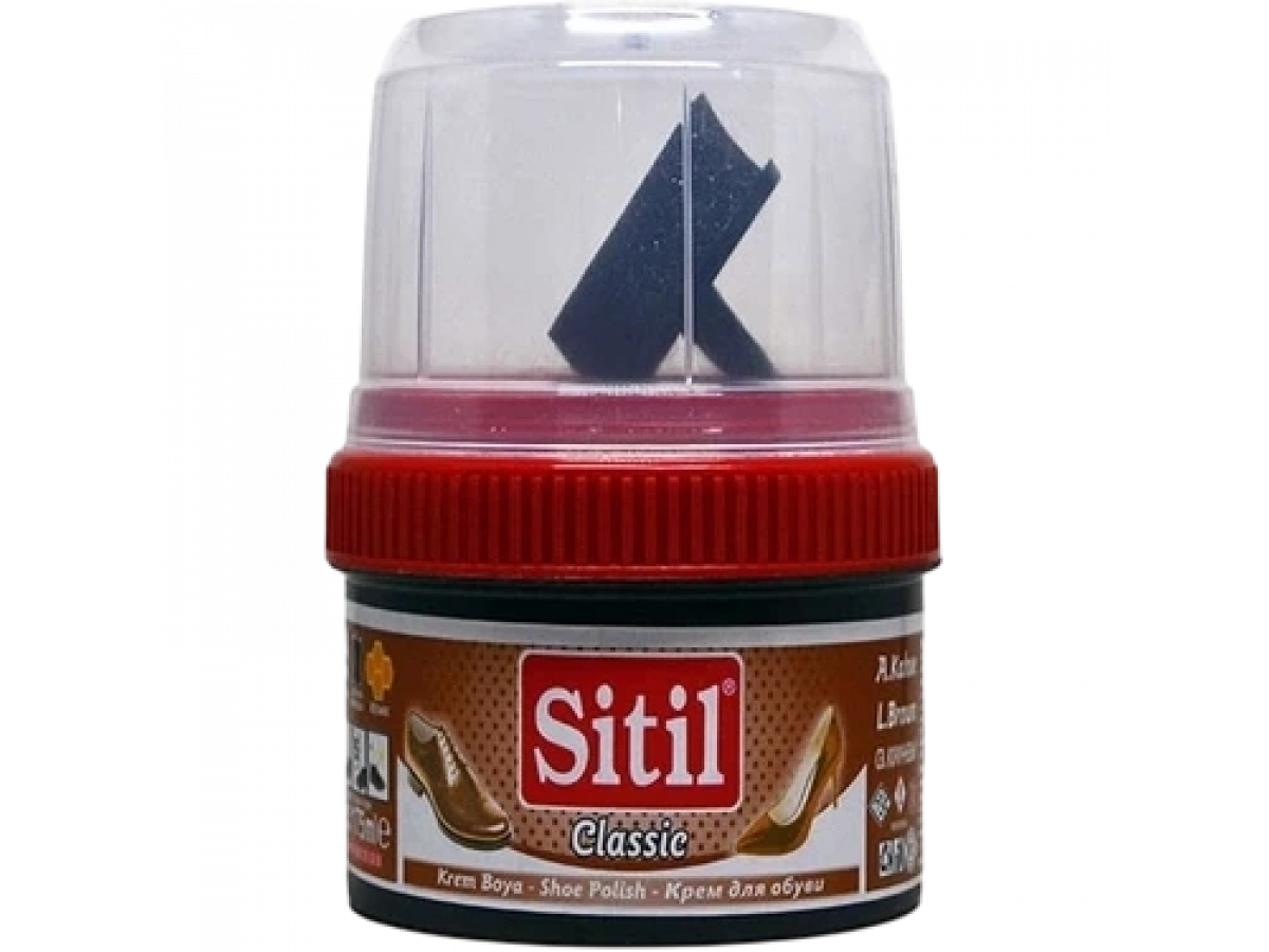 SİTİL 60GR.KOYU KAHVE AYAKKABI BOYA