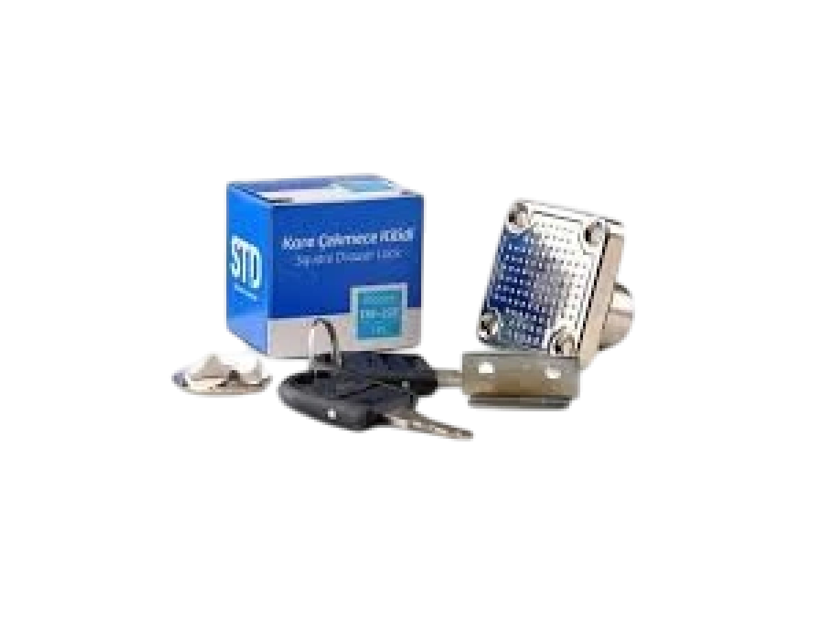 STANDART ÇEKMECE KİLİDİ KARE