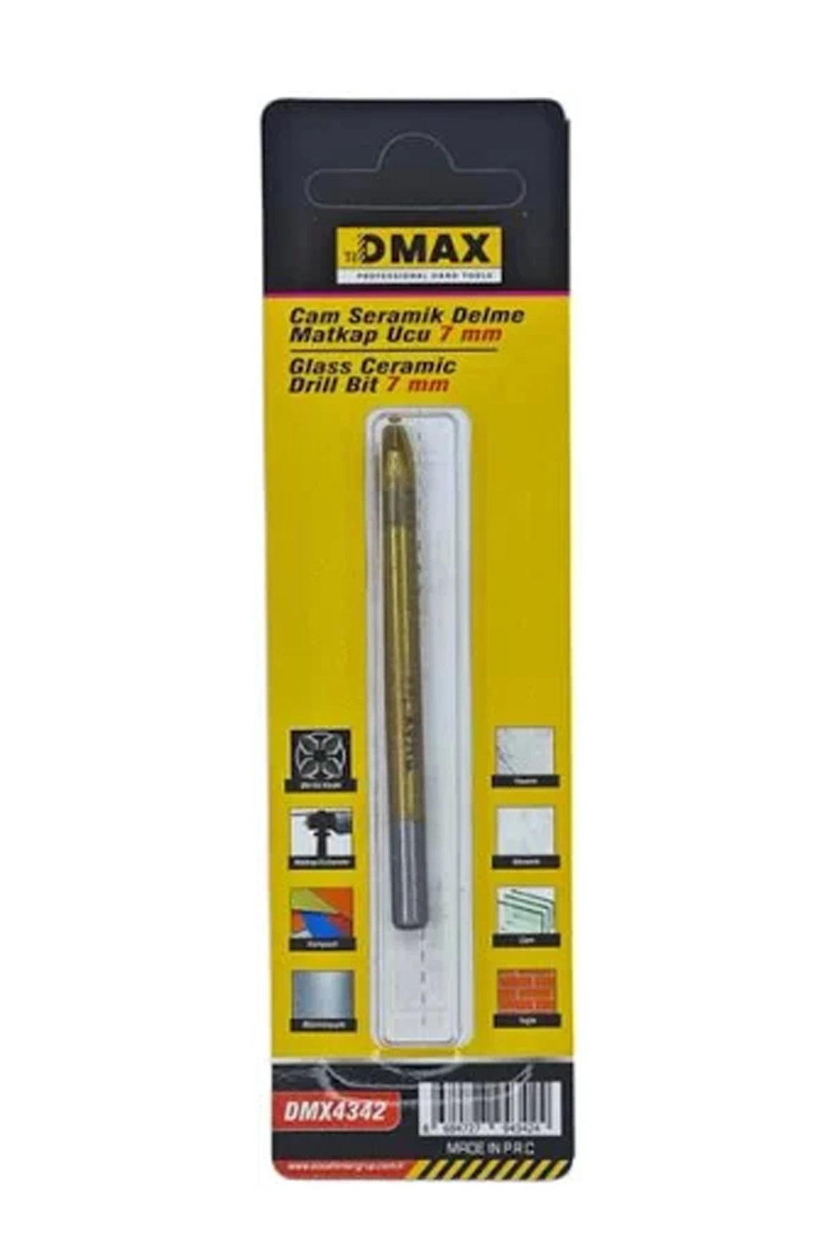 DMAX CAM SERAMİK ELMASI 7 MM