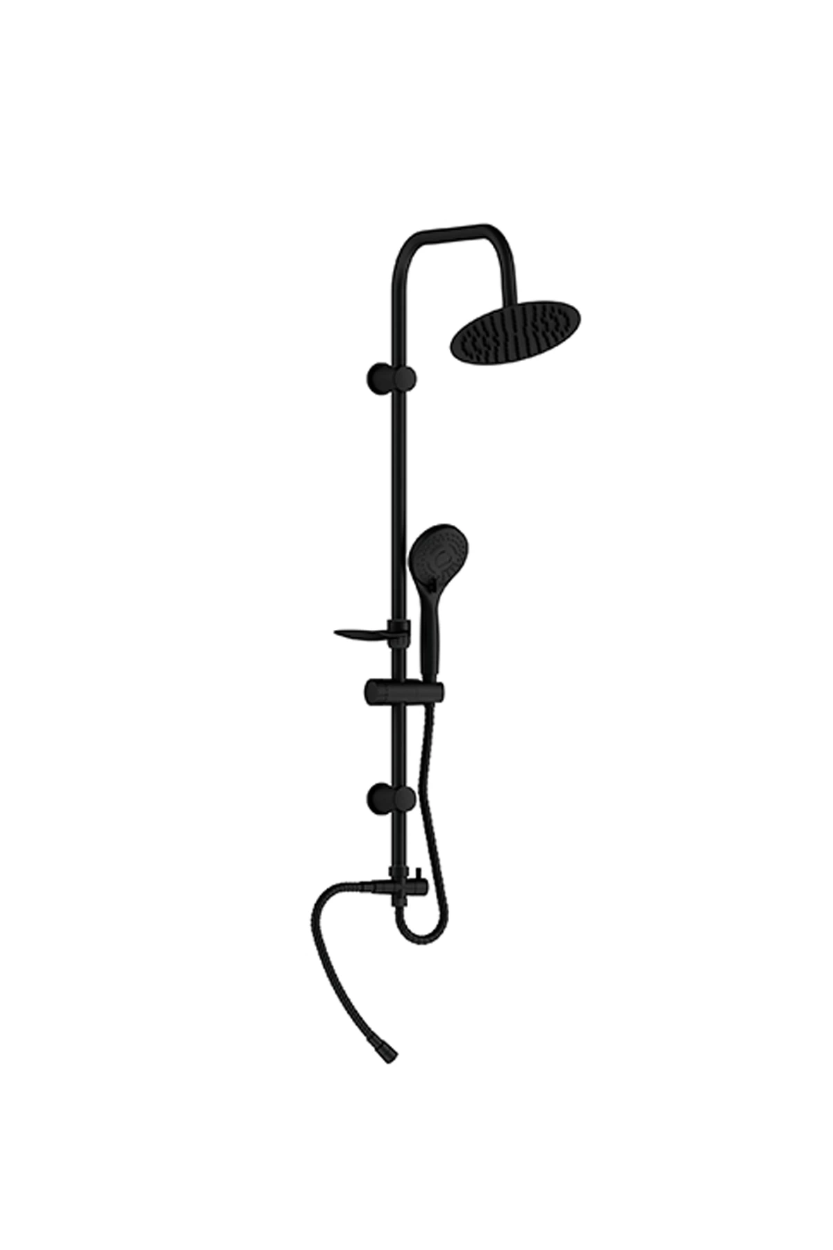 GPD YÖNLENDİRİCİLİ DUŞ SETİ SİYAH DST19-2-S