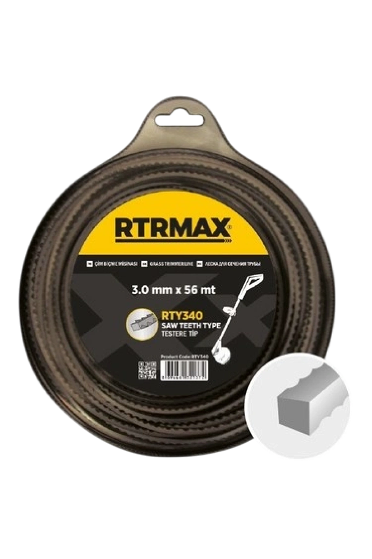 RTRMAX TIRPAN MİSİNA TESTERE 3.3MM