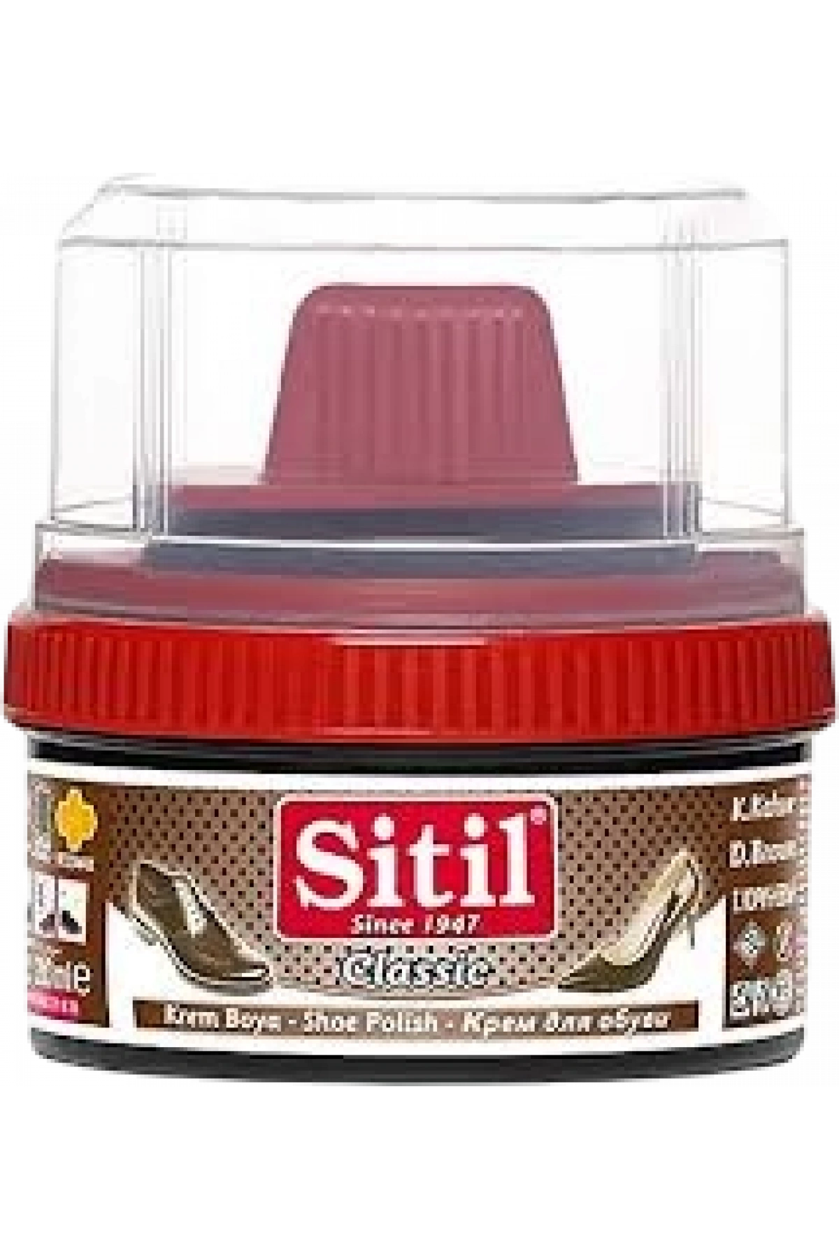 SİTİL 200GR.KOYU KAHVE AYAKKABI BOYA