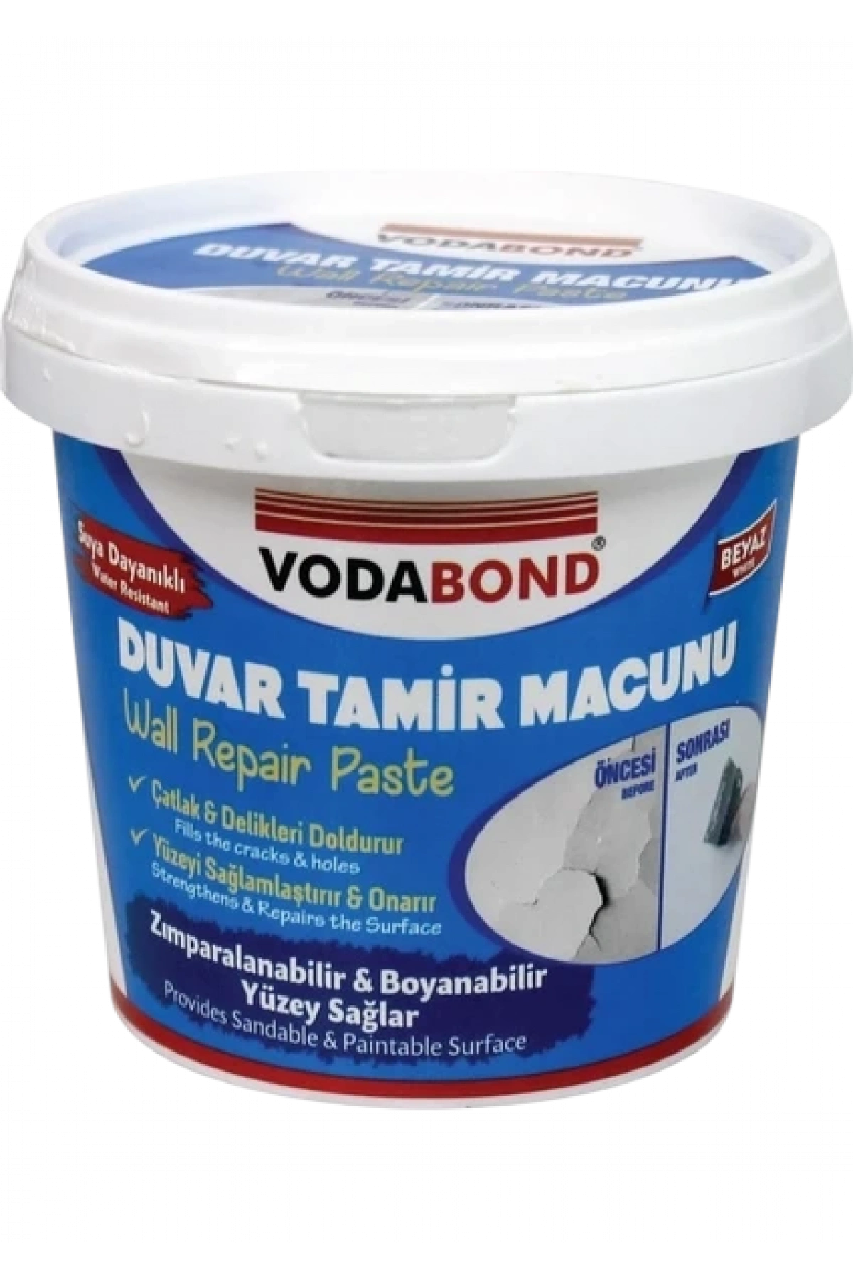VODABOND DUVAR TAMİR MACUNU 500GR