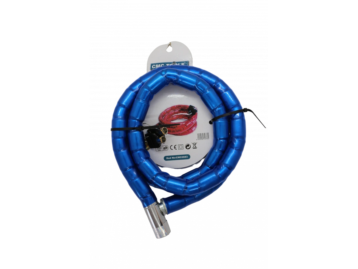 CMC MOTOSİKLET KİLİDİ YAYLI 150CMX22MM