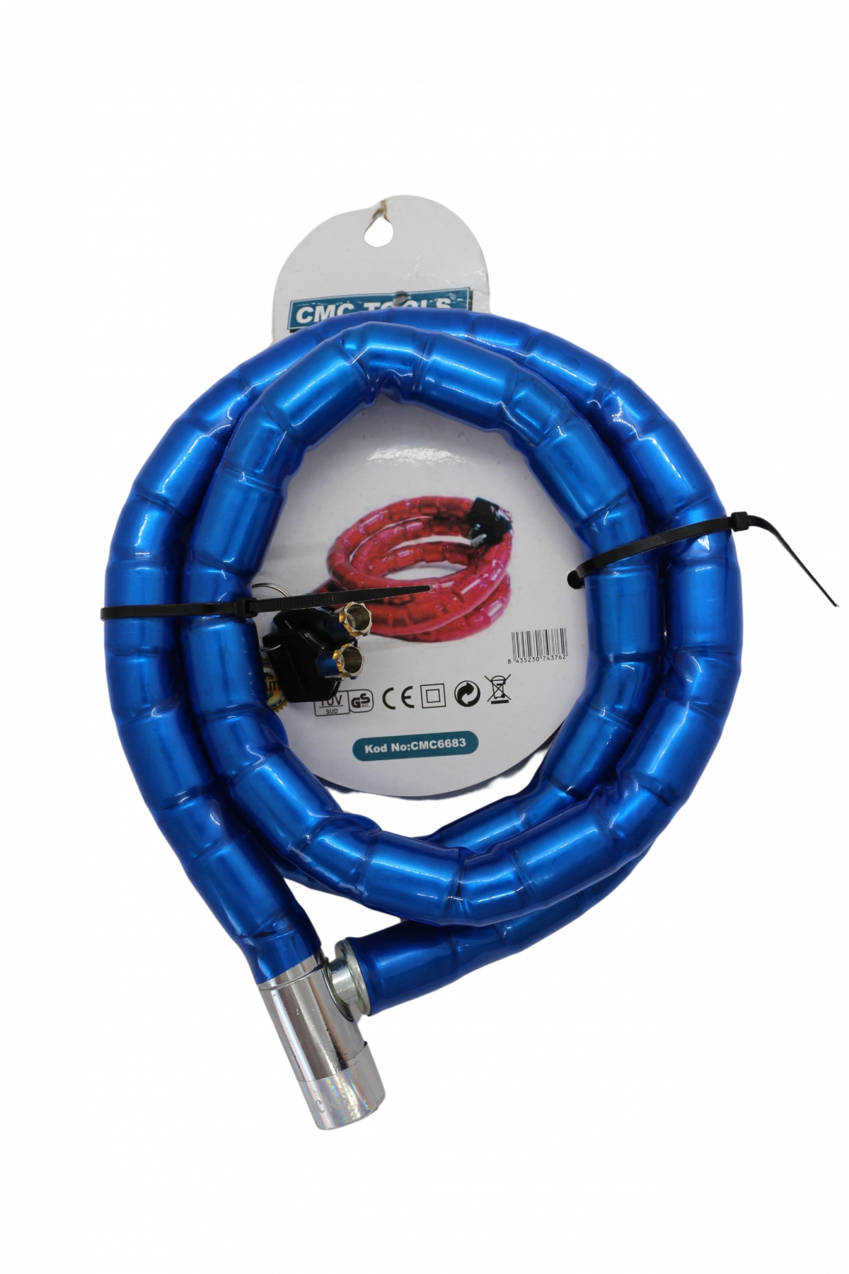 CMC MOTOSİKLET KİLİDİ YAYLI 150CMX22MM