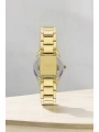 Fosforlu Gold Renk Çelik Kordon&kasa Kadın Kol Saati Bileklik Hediyeli Sdlc009
