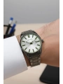 Takvimli Erkek Kol Saati Çelik Kordon 3 Atm Suya Dayanıklı Bileklik Hediyeli Füme sdfer029