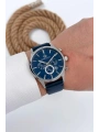 Erkek Kol Saati Tüm Fonksiyonlar Aktif Mavi Deri Kordon Sdb006