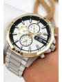 Sergio Tacchini Premium Lüx Çelik Kordon Erkek Kol Saati Gümüş-gold Stsd012