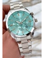 Çelik Kordon Function Erkek Kol Saati Gümüş-Mavi Yeni Sezon sdfer083
