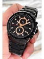 Çelik Kordon Function Erkek Kol Saati Siyah Yeni Sezon Sdfer084