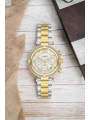 Commes Takvimli Gold-gümüş Çelik Kordon Çelik Kasa Kadın Kol Saati Sdcms034