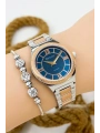 Ferrucci Kadın Kol Saati Gümüş-rose Renk Çelik Kordon Çelik Kasa Rose Gold-mavi Sdfer145