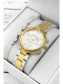 Ferrucci Çelik Kordon & Şık Tasarım, Kadın Kol Saati, 3atm Suya Dayanıklı Gold-gümüş Sdfer171