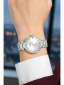 Ferrucci Çelik Kordon Taşlı Kasa Kadın Kol Saati Gümüş sdfer183