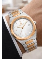 Erkek Kol Saati Tüm Fonksiyonlar Aktif Gümüş-rose Gold Sdb004