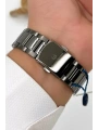 Premium Lüx Çelik Kordon Erkek Kol Saati Füme Stsd007