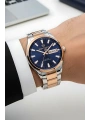 Premium Lüx Çelik Kordon Erkek Kol Saati Gümüş-rose Stsd011