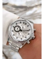 Gümüş-beyaz Çelik Kordon Function Yeni Sezon Erkek Kol Saati Sdfer073
