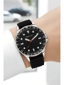 Siyah Silikon Kordon Gümüş Çelik Kasa Kadın Kol Saati Fc 03282s.07 Bileklik Sdfer096