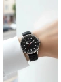 Siyah Silikon Kordon Gümüş Çelik Kasa Kadın Kol Saati Fc 03282s.07 Bileklik Sdfer096