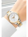 Gümüş-gold Çelik Kordon Çelik Kasa Kadın Kol Saati Fc 13066m.04 Zmfer097
