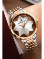 Kadın Kol Saati Rose Gold-gümüş Renk Çelik Kordon&kasa Dke.1.110140-3 Sddk081