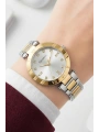 Kadın Kol Saati Altın-gümüş Çelik Kordon Çelik Kasa Fc.03207m.05 Sdfer107