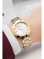 Kadın Kol Saati Altın-gümüş Çelik Kordon Çelik Kasa Fc.03207m.05 Sdfer107