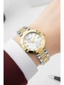 Kadın Kol Saati Altın-gümüş Çelik Kordon Çelik Kasa Fc.03207m.05 Sdfer107