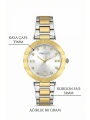 Kadın Kol Saati Altın-gümüş Çelik Kordon Çelik Kasa Fc.03207m.05 Sdfer107