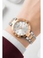 Kadın Kol Saati Rose Gümüş Çelik Kordon Çelik Kasa Fc.03207m.04 Sdfer107