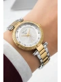 Kadın Kol Saati Altın Gold-gümüş Çelik Kordon Çelik Kasa Fc.14337m.04 Sdfer110