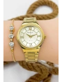 Kadın Kol Saati Gold Renk Çelik Kordon Çelik Kasa Gold-gold Sdfer145